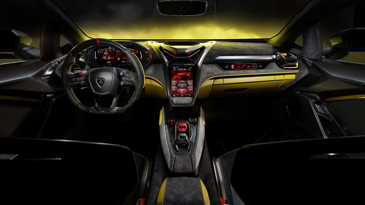 Lamborghini Fenomeno Reveal Monterey Car Week Interior