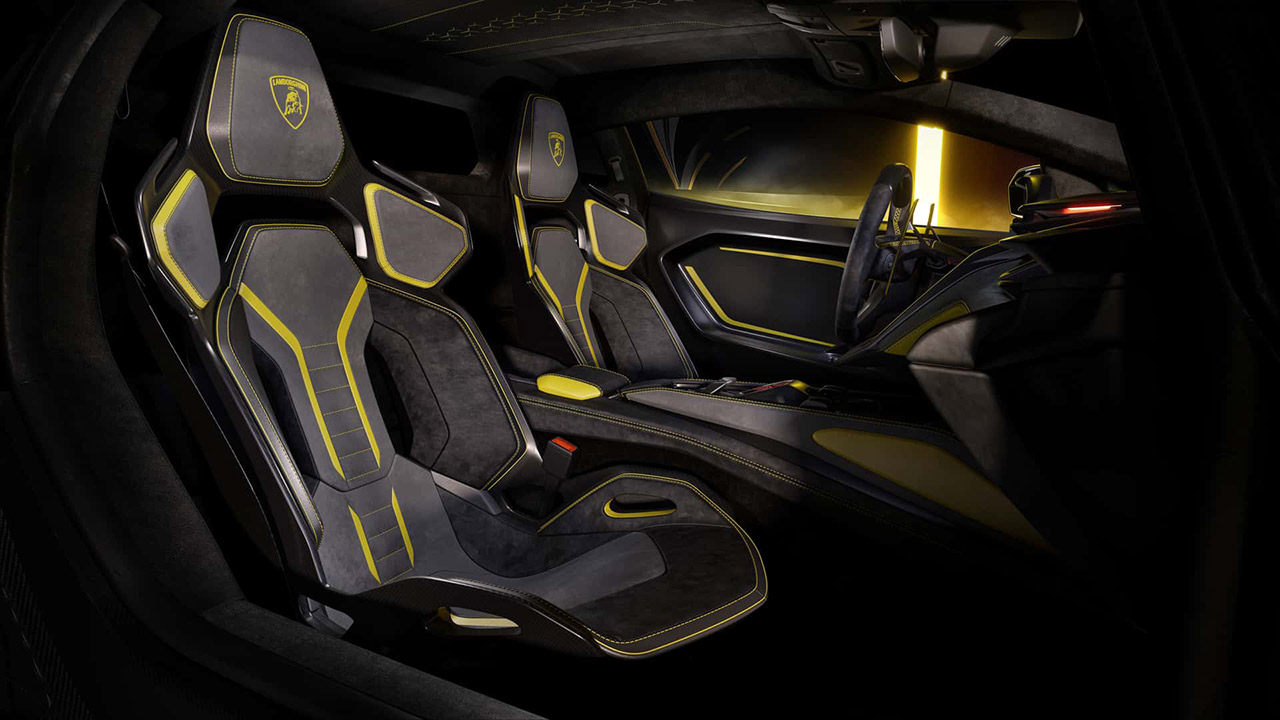 Lamborghini Fenomeno Reveal Monterey Car Week Interior