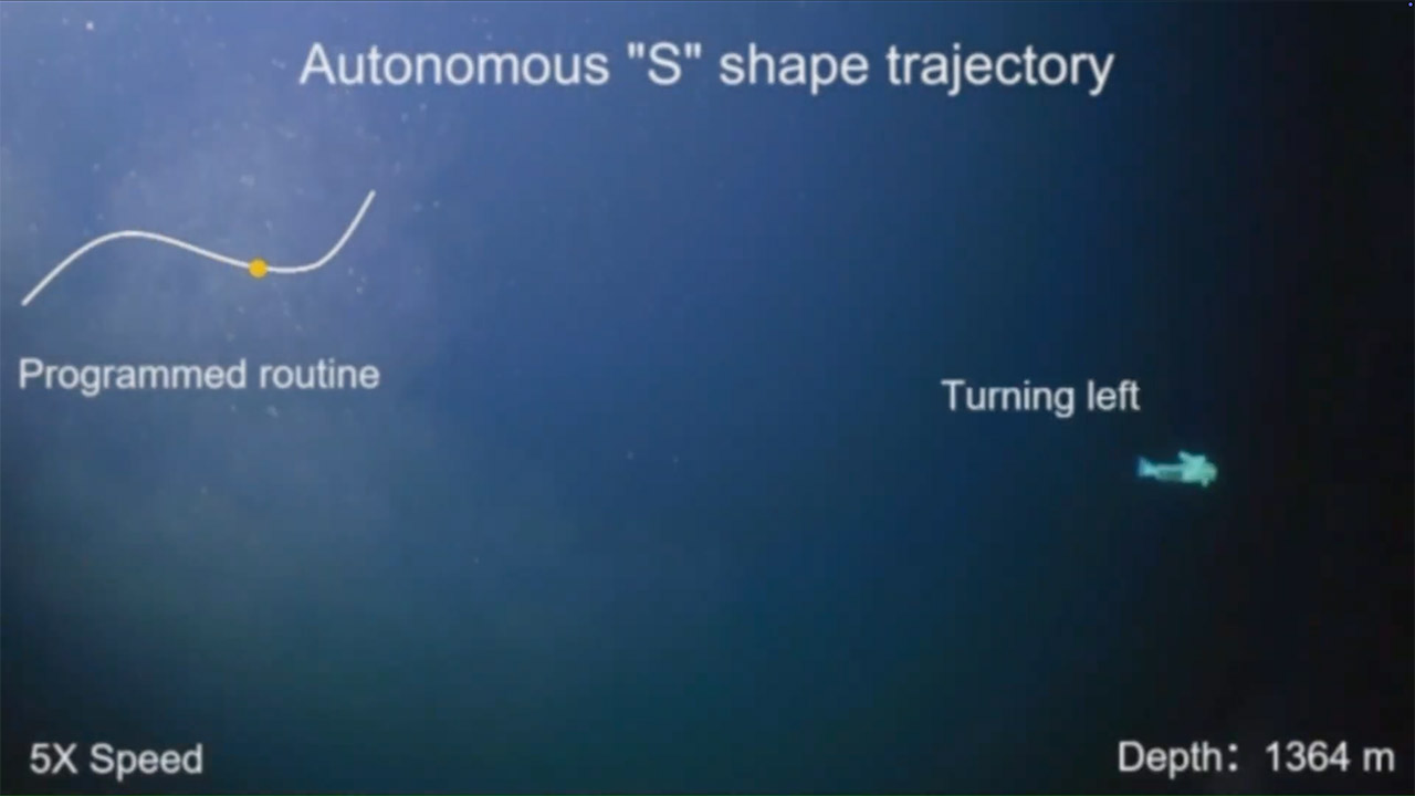 Seawater-Powered Robot Diving