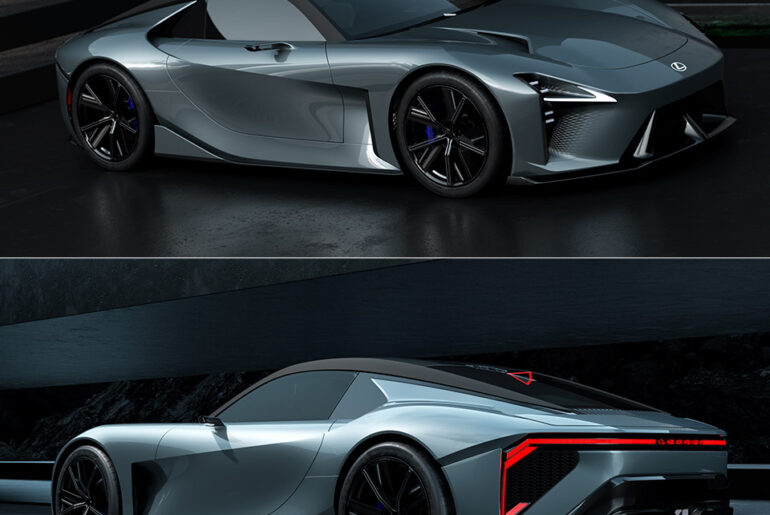 Lexus Sport Concept LFR Quail Monterey Car Week Reveal