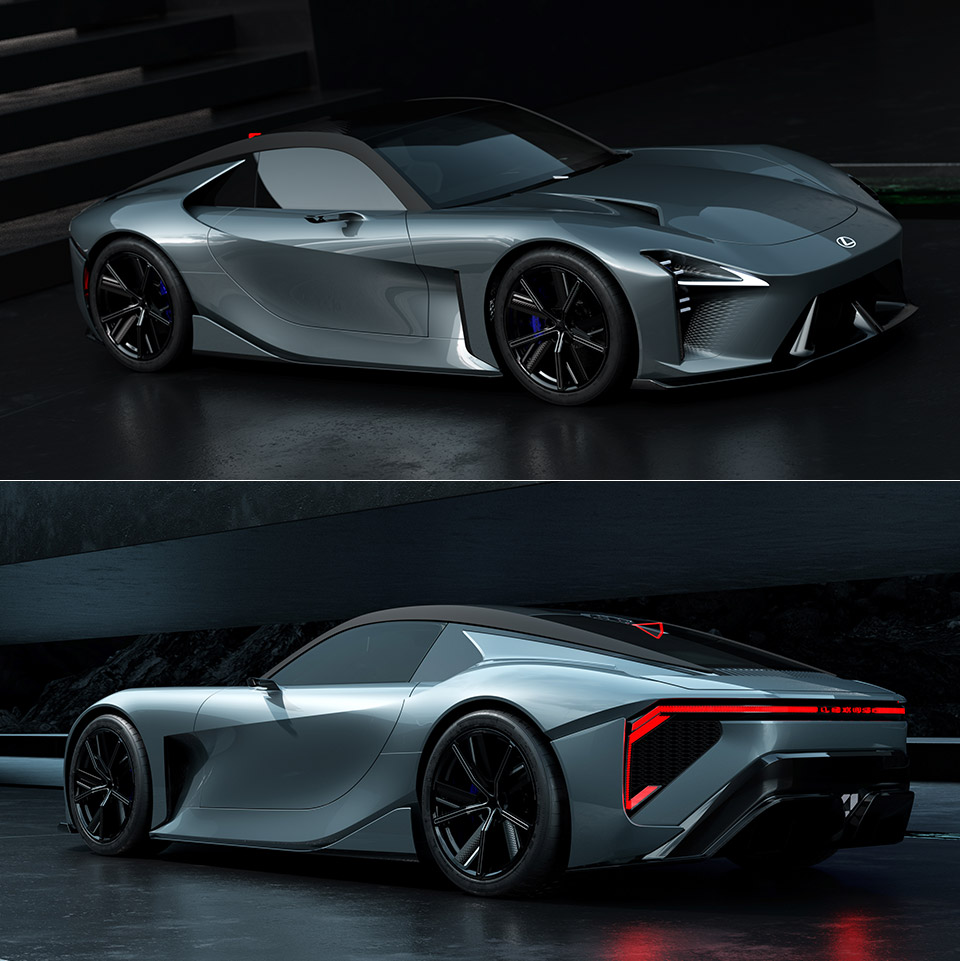 Lexus Sport Concept LFR Quail Monterey Car Week Reveal