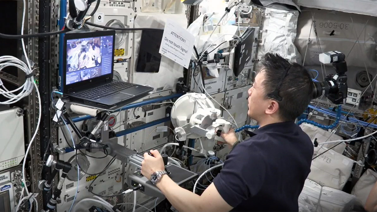 ESA Astronauts Command Boston Dynamics Robots Space ISS