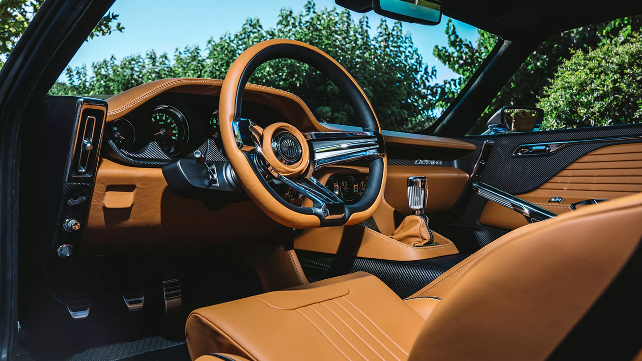 Octavia Ringbrothers 1971 Aston Martin DBS Interior
