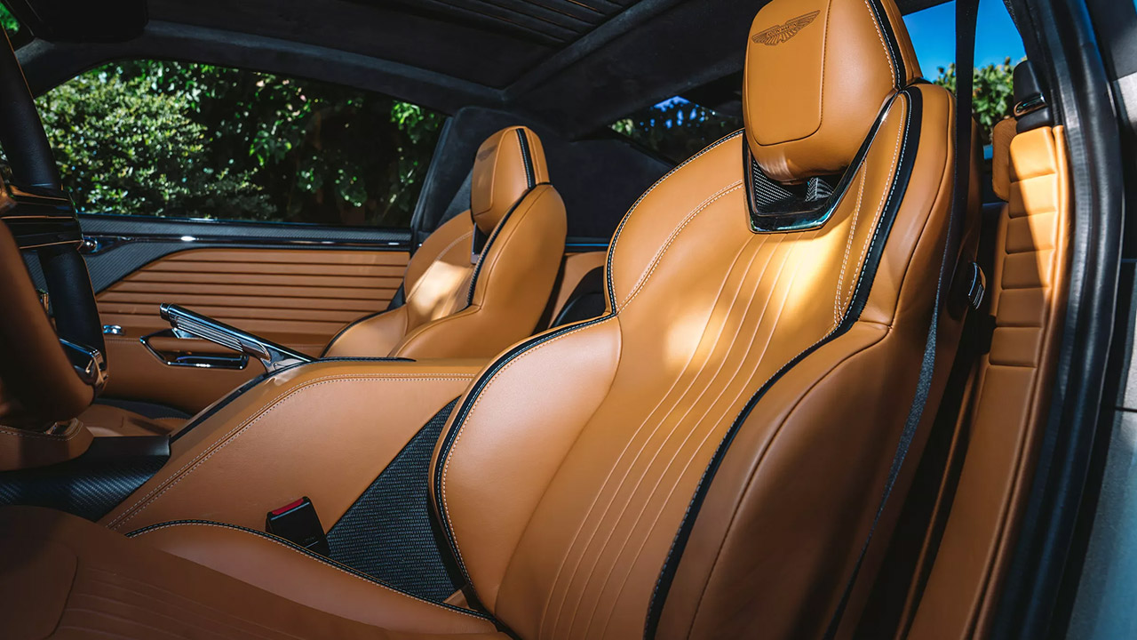 Octavia Ringbrothers 1971 Aston Martin DBS Interior