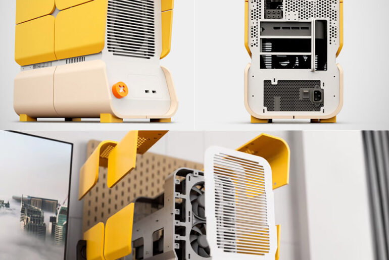 Makeyo MK01 3D-Printed Computer Case