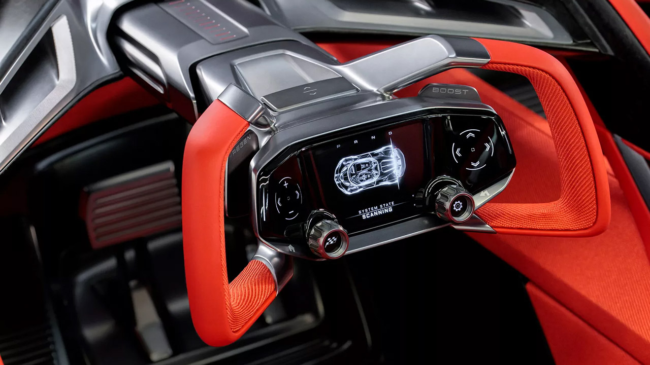Chevrolet Corvette CX Concept Interior