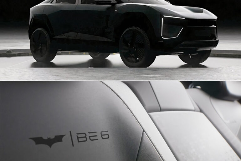 Mahindra Dark Knight BE 6 Batman Edition EV Batmobile