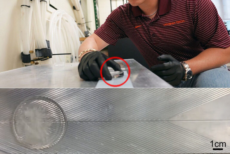 Self-Propelled Ice Move By Itself