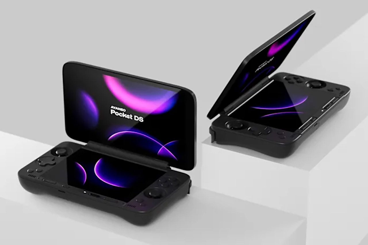 AYANEO Pocket DS Flip-Style, Dual-Screen Android Handheld