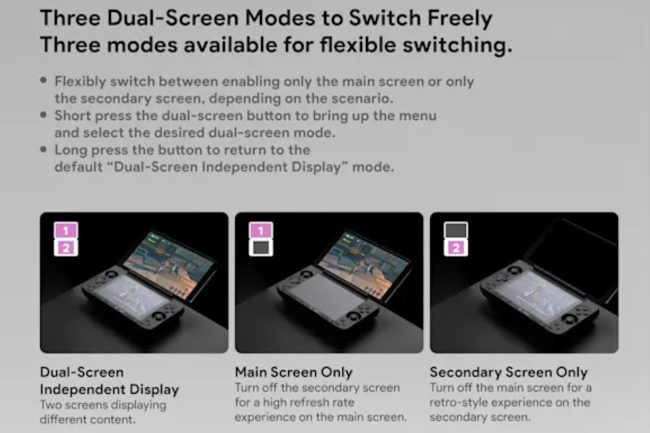 AYANEO Pocket DS Flip-Style, Dual-Screen Android Handheld