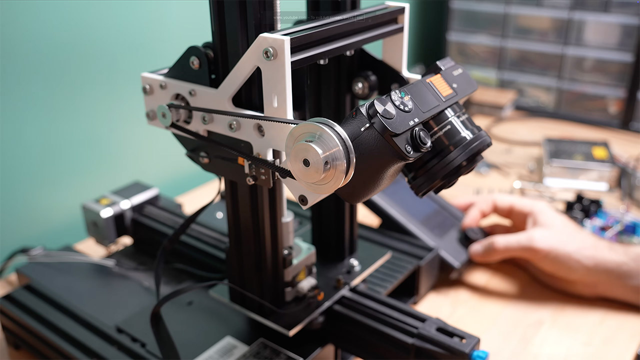3D Printer Hack Robotic Camera Rig