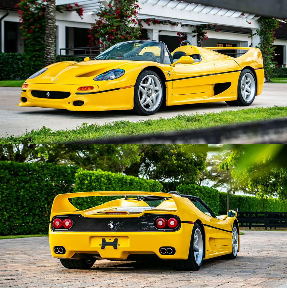 Ralph Lauren Giallo Modena Ferrari F50 Record Auction