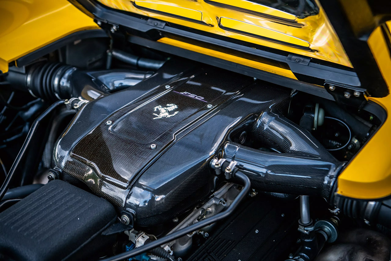 Ralph Lauren Giallo Modena Ferrari F50 Engine