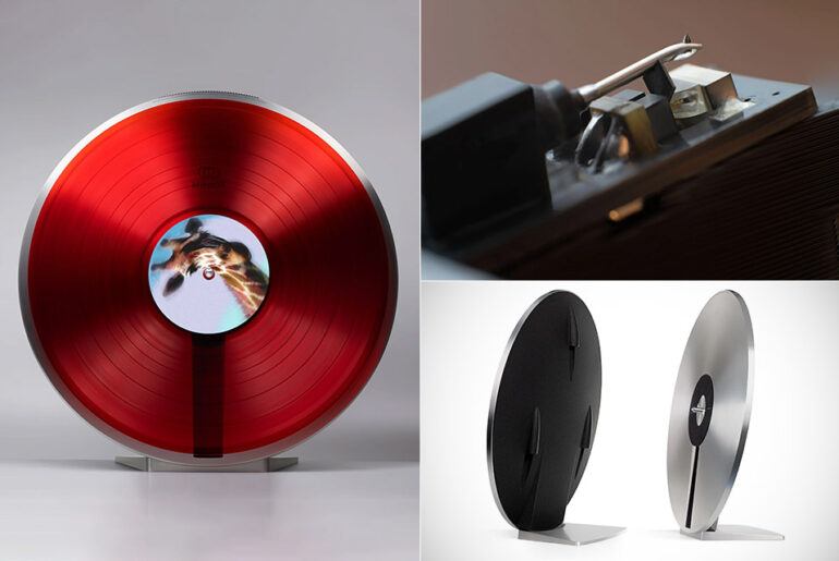 Miniot Wheel 3 Vertical Vinyl Record Player