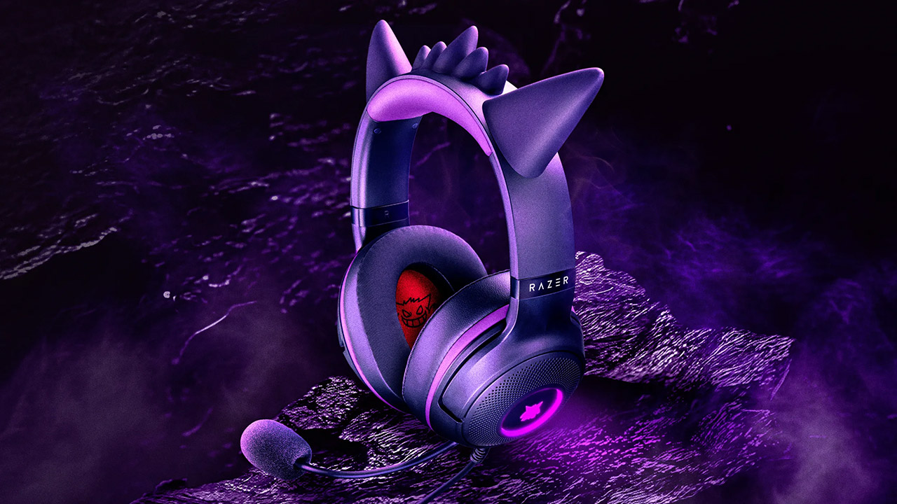 Pokemon Razer Kraken Kitty V2 Gengar Edition US Release