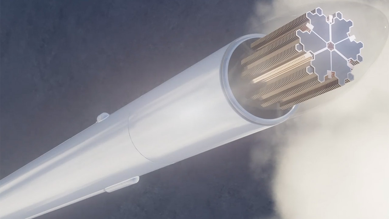 SpinLaunch Meridian Space Constellation Satellite Broadband