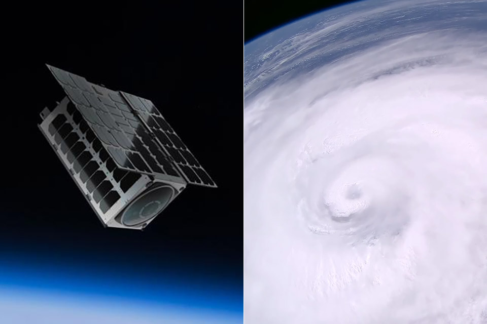 Sen 4K SpaceTV-1 Cameras Hurricane Erin