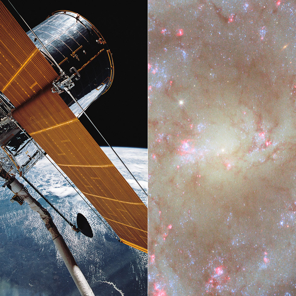 Hubble Space Telescope NGC 2835