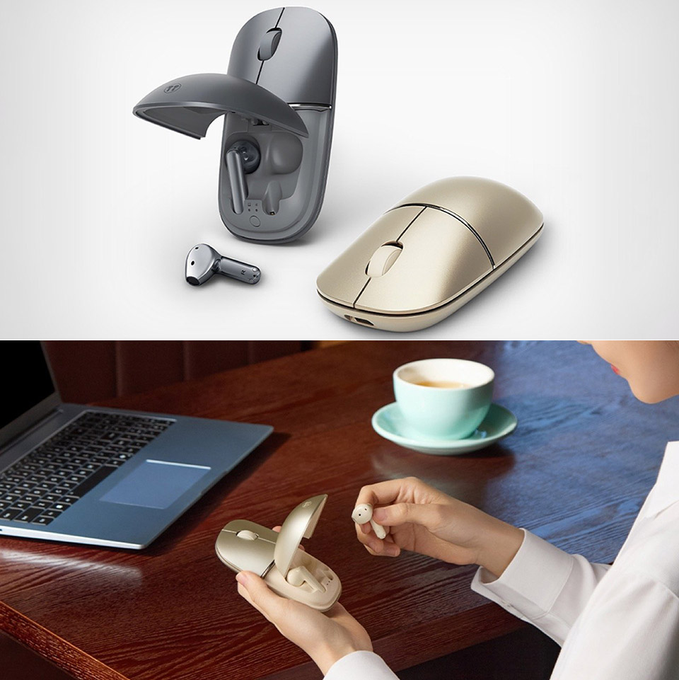 Honor Select Yuewo Wireless Ear Mouse Pro Earbuds Built-in