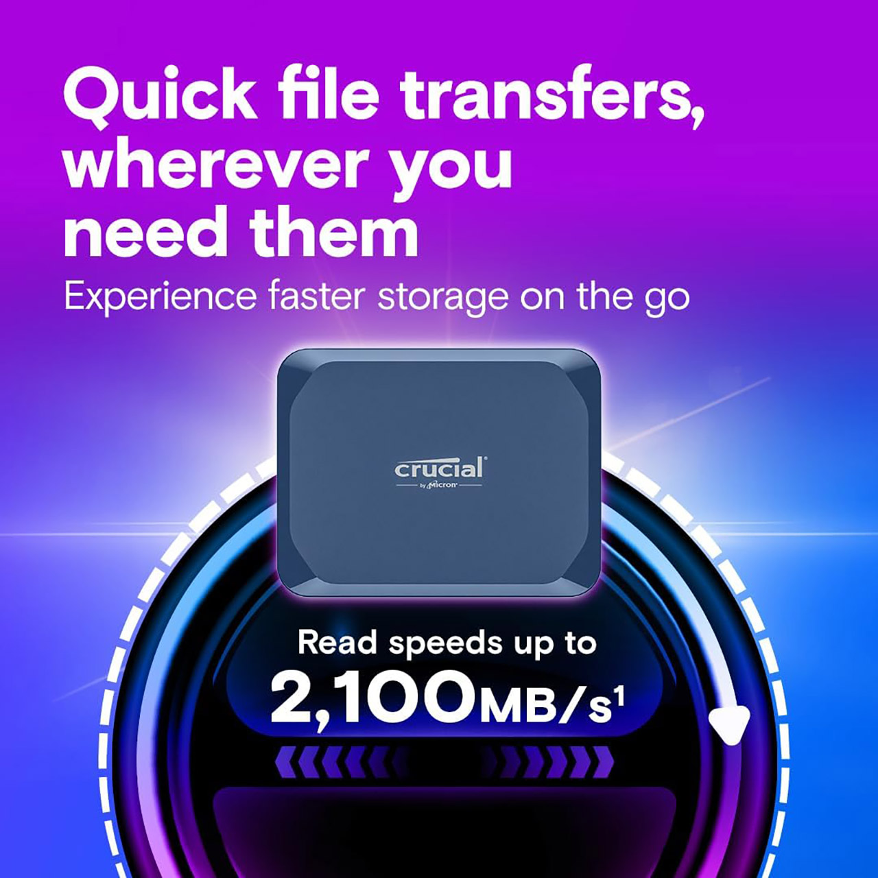 Crucial X10 8TB Portable SSD Worlds Smallest
