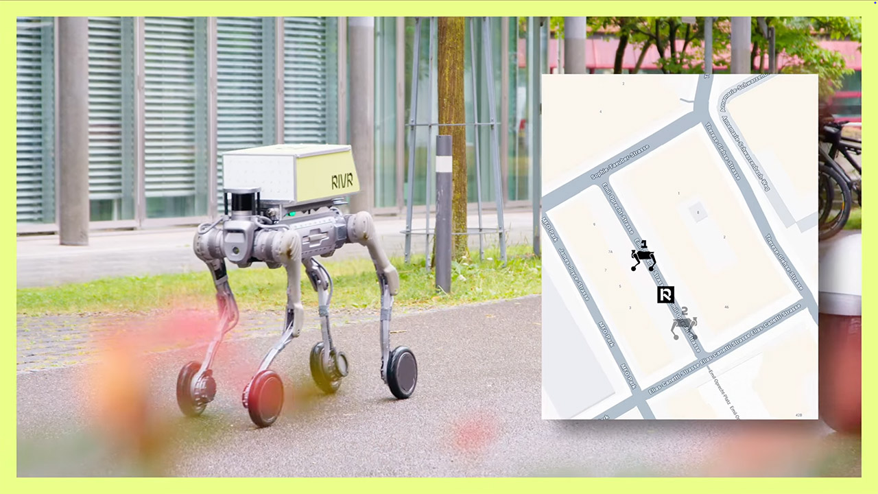 RIVR Delivery AI Robots