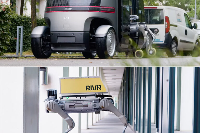 RIVR Delivery AI Robots