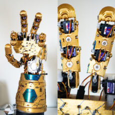 Ambidextrous Robot Hand ASL Sign Language