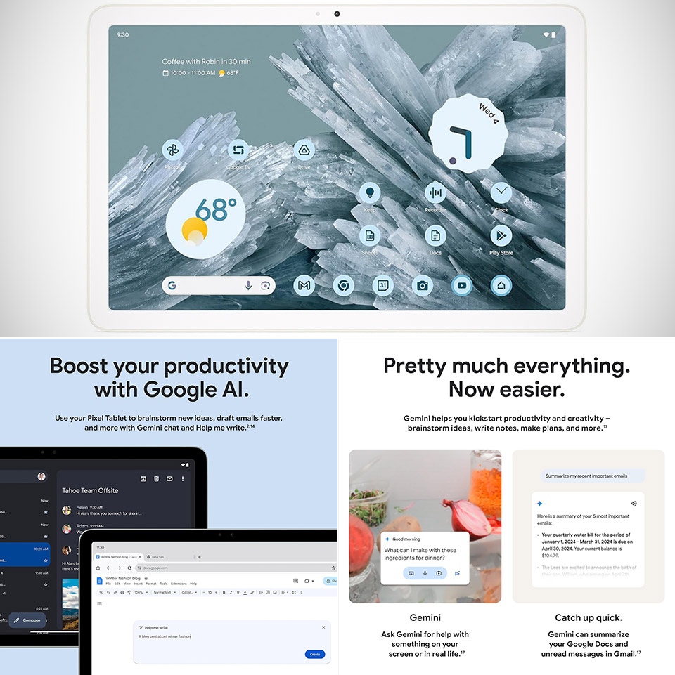 11" Google Pixel Tablet