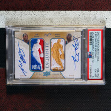 Michael Jordan Kobe Bryant Dual Autograph UD Exquisite Logoman Auction