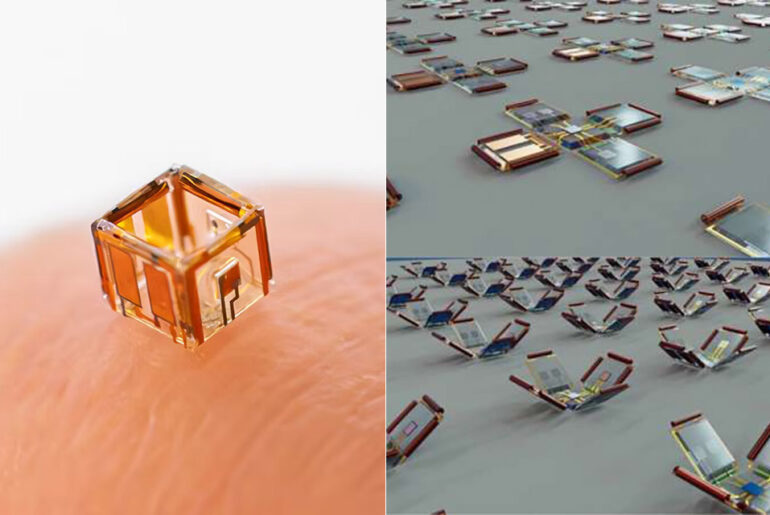 Smartlets Microrobotics Fingertip Robots