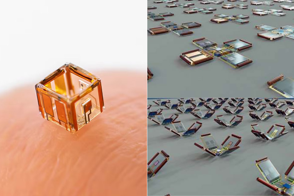 Smartlets Microrobotics Fingertip Robots