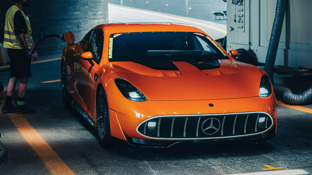 Mercedes-AMG GT XX EV Endurance Records Nardo Track