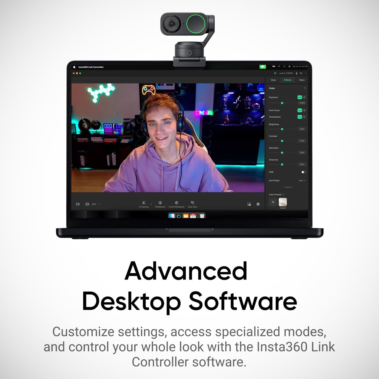 Insta360 Link 2 4K Webcam