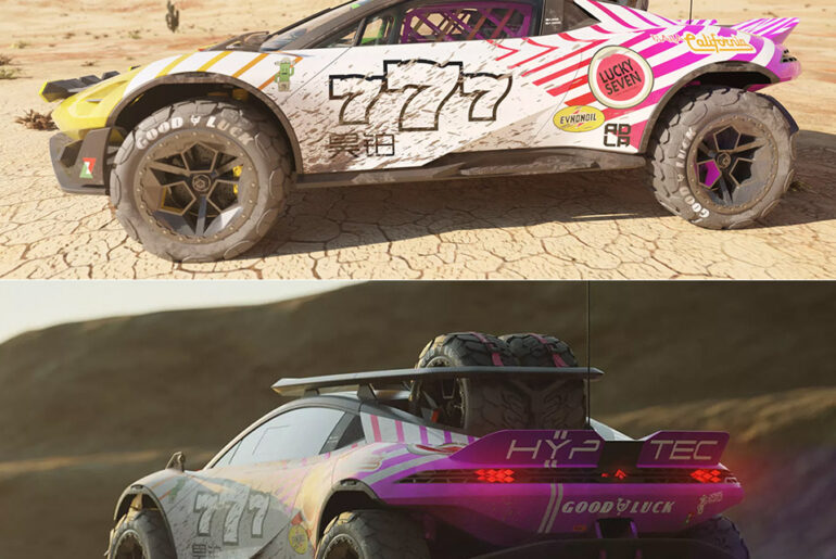 GAC Hyptec SSR Baja Concept Electric Supercar