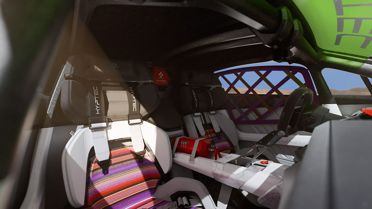 GAC Hyptec SSR Baja Concept Interior