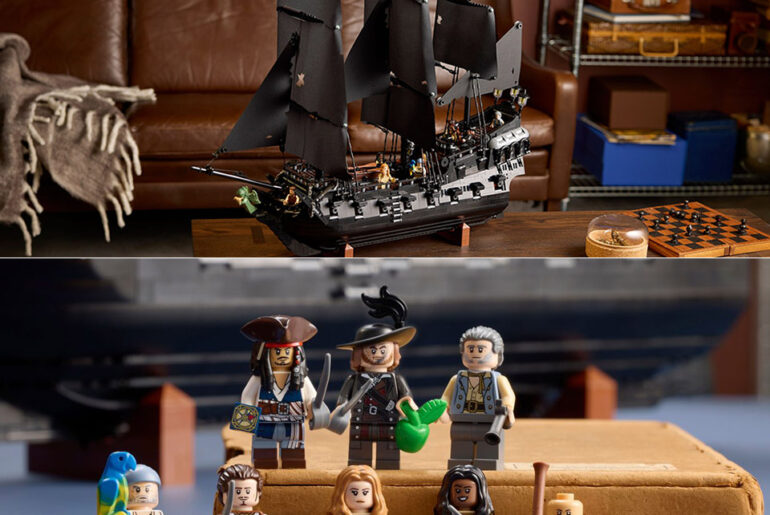 LEGO Icons Captain Jack Sparrow's Pirate Ship 10365 Set