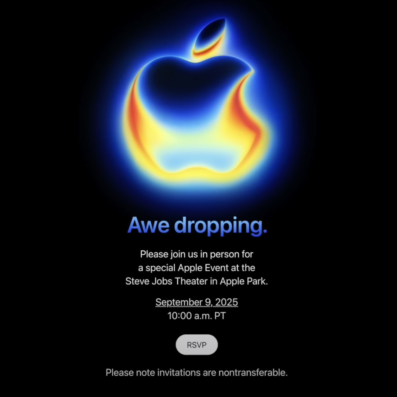 Apple's 'Awe Dropping' September 9 Event Becomes Official ...