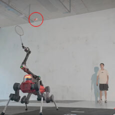 ETH Zurich ANYmal Robot Dog Badminton