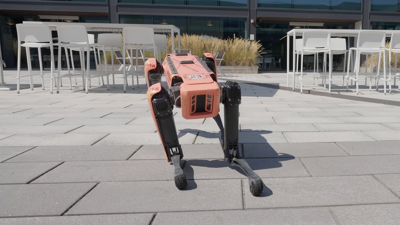 Boston Dynamics Spot Robot Dog Acrobat Reinforcement Learning