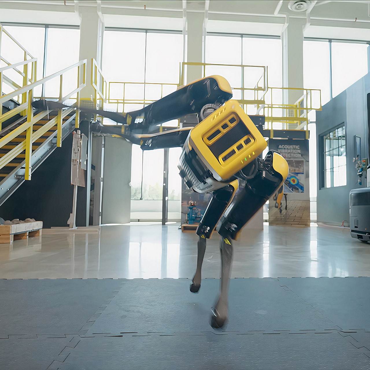 Boston Dynamics Spot Robot Dog Acrobat Reinforcement Learning
