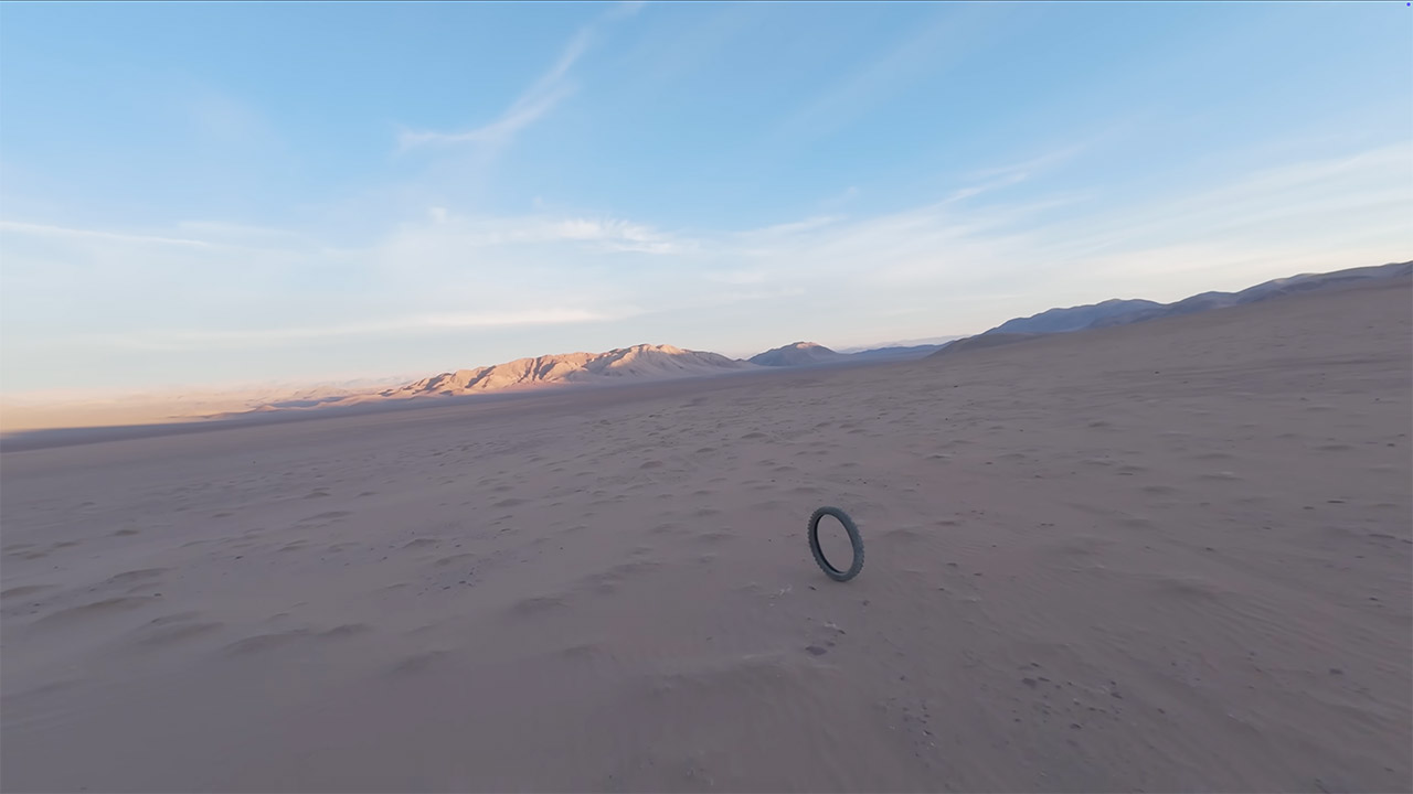 Drone Tire Roll Longest Record Argentina