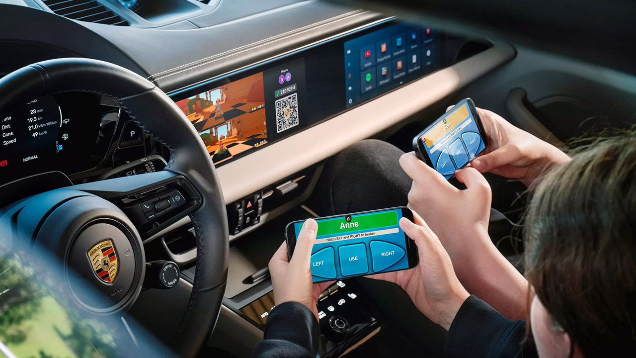 2026 Porsche Macan Electric AirConsole