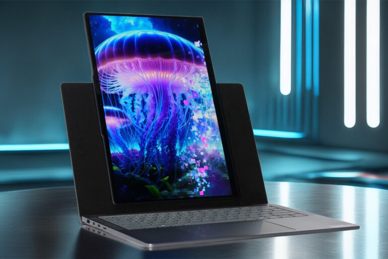 Lenovo VertiFlex Project Pivo Laptop Rotating Display Leak