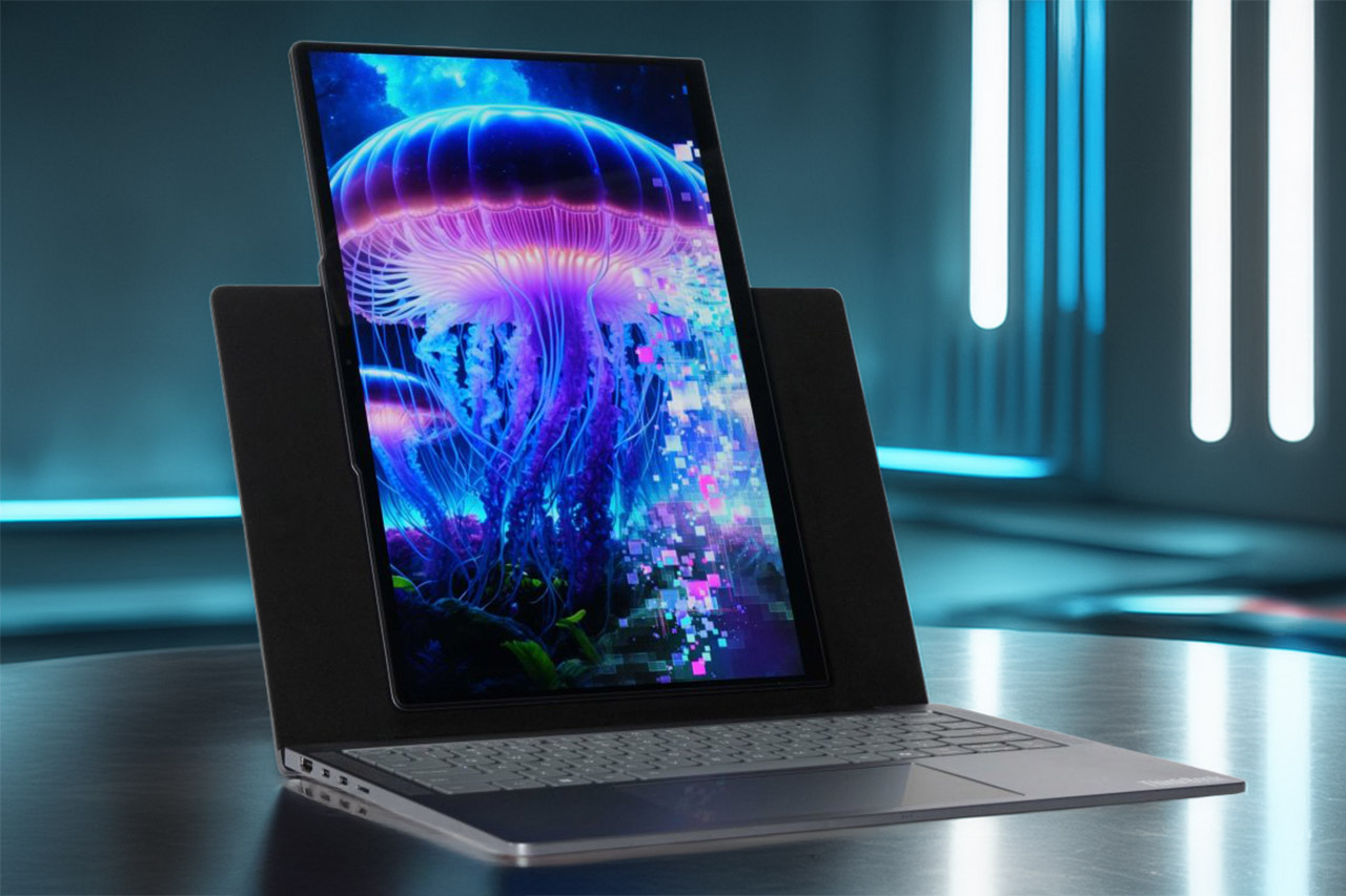 Lenovo VertiFlex Project Pivo Laptop Rotating Display Leak