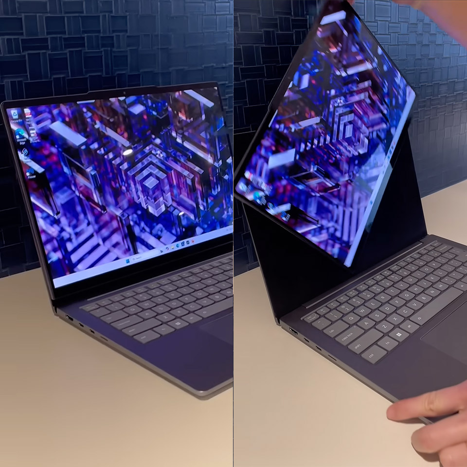 Lenovo VertiFlex Project Pivo Laptop Rotating Display Leak