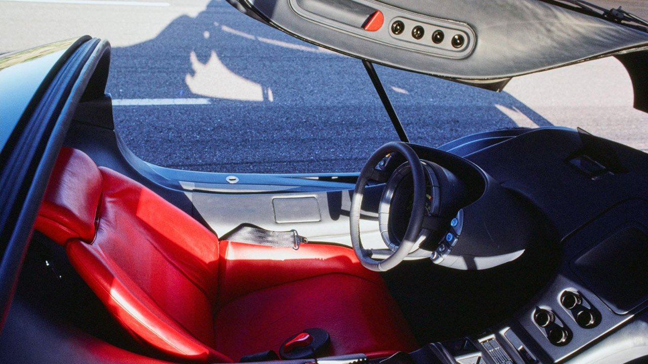 1985 Buick Wildcat Supercar Concept Interior
