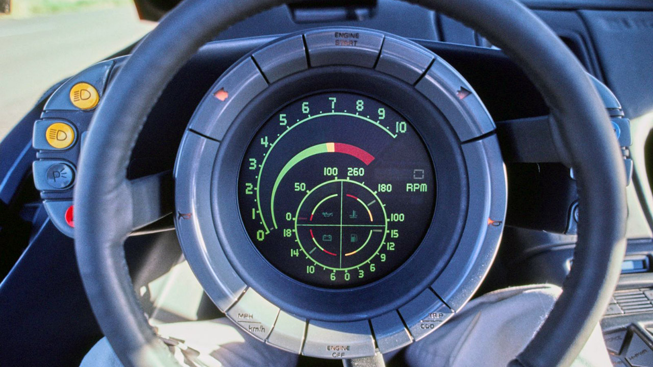1985 Buick Wildcat Supercar Concept Interior