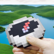 3D-Printed Minecraft Compass Real