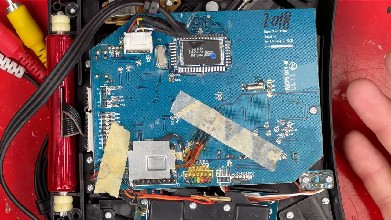 Mattel HyperScan Game Console