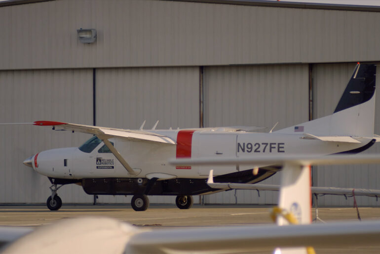 US Air Force Reliable Robotics Autonomous Flight Cargo Plane